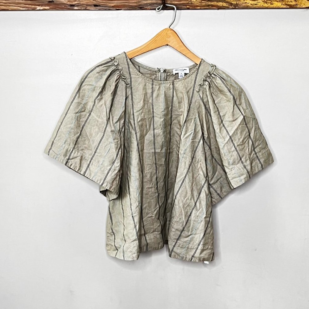 Anthropologie Current Air Cotton Boho Blouse- Size S‎
